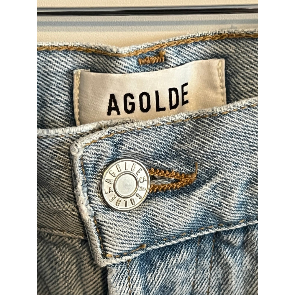 AGOLDE Riley Demin Jean Shorts - Picture 2 of 6